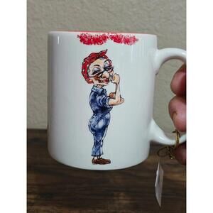 Funny Biddy's Still the Sex Goddess with Dentures 15 oz Ceramic Mug NWT